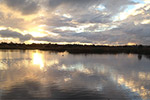 Herdsman Lake Sunset by Sally Wallaces